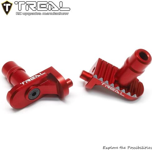 TREAL Aluminum 7075 Foot Pegs (2P) CNC Machined Upgrades for Losi 1/4 Promoto MX(Gold) in Saudi Arabia