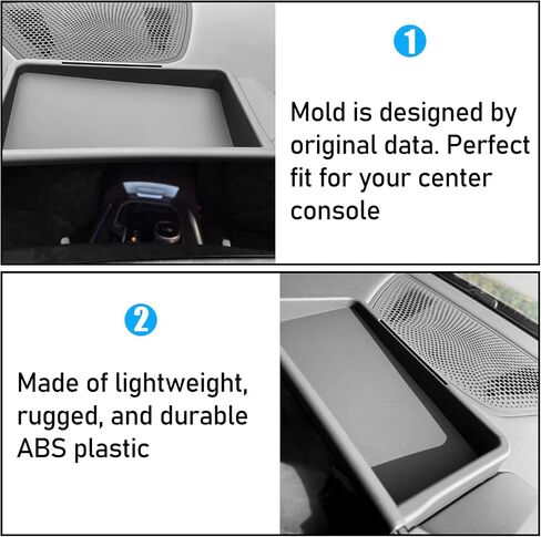 Jaronx Compatible with BMW X5 X6 X7 Center Console Organizer 2023 2024, 14.9 inch Touch Screen Dash Console Organizer for BMW X5 G05/X6 G06/X7 G07 2023-2024, Dash Tray Dashboard Organizer Tray in Saudi Arabia