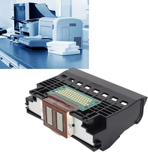 Color Print Head,QY6-0055 Print Head with Protective Cover for Canon i9900 i9950 iP8600 iP8500 iP9100 Printer Replacement Printer Accessories in Saudi Arabia