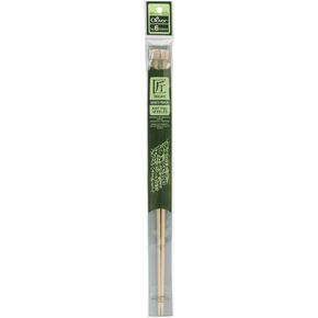 Clover 70994 Bamboo Single Point Knitting Needles 13 in. -14 in. -Size 6