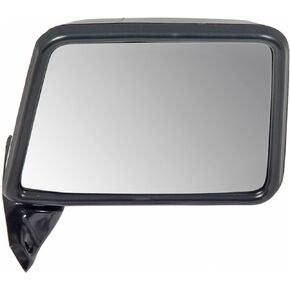 Dorman 955-225 Driver Side Manual Door Mirror - Folding Compatible with Select Ford Models, Black