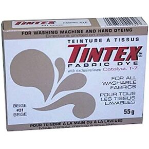 LOT OF 1 TINTEX FABRIC DYE BEIGE 31
