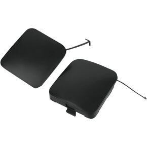 Front Left & Right Bumper Tow Hook Eye Cover Cap Compatible for 2009-2012 Toyota RAV4 53286-0R020 53825-0R020