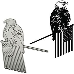 Flag Bird Metal Die Cuts,Cutting Dies for Card Making Clearance,Embossing Dies for Scrapbooking, DIY Album Paper Cards Art Craft Decoration