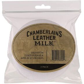 Chamberlains Leather Milk Applicator Pads - 2 Pack (4 pads)