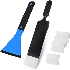 EHDIS Window Tint Tools Bulldozer Squeegee Scrubber Paddle Squeegee Long Handle Car Windshield Back Window Tint Film Tool Window Tint Squeegee for Car Window Glass Film Install and Cleaning