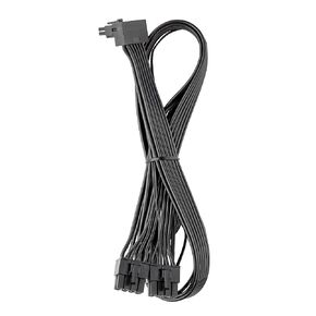 CableMod Basics E-Series 12VHPWR 90 Degree StealthSense PCI-e Cable for EVGA - Variant B (Black, 16-pin to Quad 8-pin, 60cm)