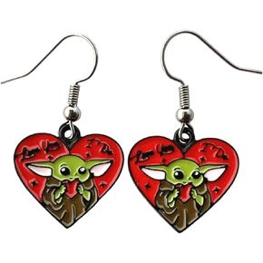 1 Pair Earrings Anime Cartoon Earrings For Women Men Gift