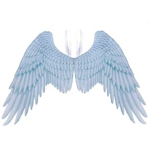3D Angel Wings Costume with Elastic Straps Halloween Party Mardi Gras Cosplay Accessory
