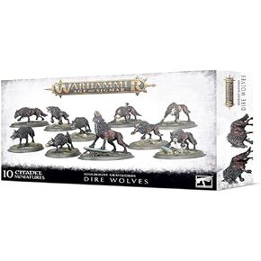 Warhammer Age of Sigmar Games Workshop Soulblight Gravelords: Dire Wolves