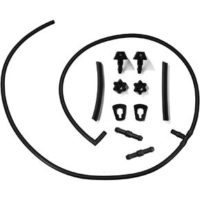 3F1Z-17A605-AA Front Windshield Washer Hose & Jet Nozzles Kit for 1996-2005 Mercury Sable / 1996-2007 Ford Taurus, YF1Z-17603-AAA, Replace for 924-250