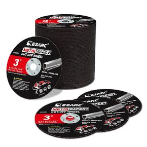 EZARC Cut Off Wheel 50 Pack, 3" x .045" x 7/8" Cutting Wheel, Metal & Stainless Steel Cutting Disc for Angle Grinder