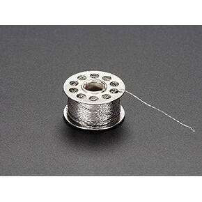 خيط موصل رفيع من الفولاذ المقاوم للصدأ من Adafruit - طبقتين - 23 متر/76 قدم