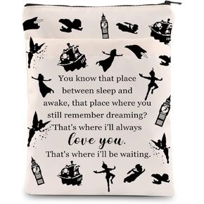 Movie Inspired Gift You Know That Place Between Sleep and Awake Book Sleeve for Fan (You Know That Place)