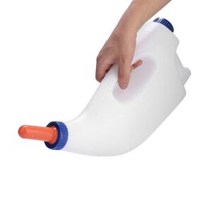 4L Calf Nursing Feeding Bottle, Lamb Milk Bottle Calf Goat Milk Feeder Bottle with Handle Livestock Supplies