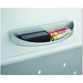 Safco Products 2008GR Rumba Magnetic Eraser Tray for Select Rumba Collaboration Screens (Sold Separately), Gray