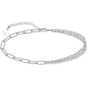 Layered Anklet 925 Sterling Silver Palm Tree Ankle Sea Turtle Ankle Cherry Anklet Dreamcatcher Anklet Adjustable Beach Ankle Mother's Day Jewelry Gifts for Girls