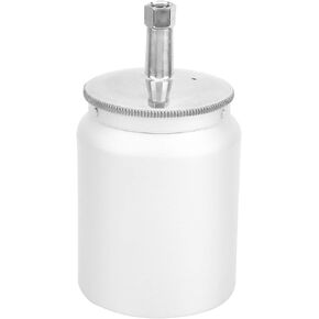 600CC Paint Cup Aluminum Alloy Spray Gun Cup Pneumatic Sprayer Cup Replacement Pot Suction Type Feeding