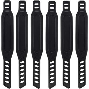 3 Pairs Exercise Bike Pedal Straps, Bicycle Cycle Pedal Straps Universal Pedal Straps for Spinning Exercise Bike Bicycle Cycle Home or Gym(1.7 x 12 inch)
