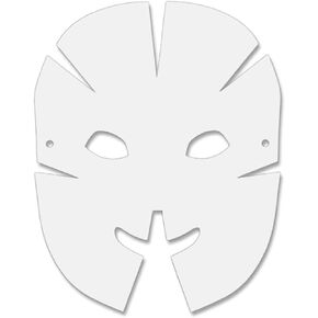 Dimensional Paper Masks, Pack of 40 (CK-4652)