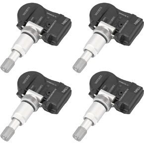 X AUTOHAUX 4pcs 433MHz 31302096 Tire Pressure Monitoring System Sensor TPMS Sensor for Volvo S60 S80 V60 XC60 XC70