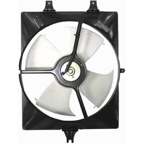 Air Conditioning A/C Condenser Cooling Fan Assembly for 04-08 Acura TL