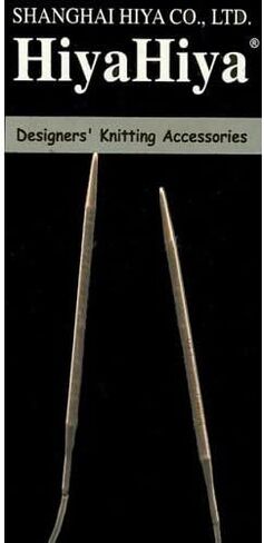 HiyaHiya Circular 20 inch (50cm) Steel Knitting Needle Size US 7 (4.5mm) HISTCIR20-7 in Saudi Arabia