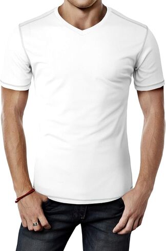 H2H Mens Cool Dry Compression Short Sleeve T-Shirts in Kuwait