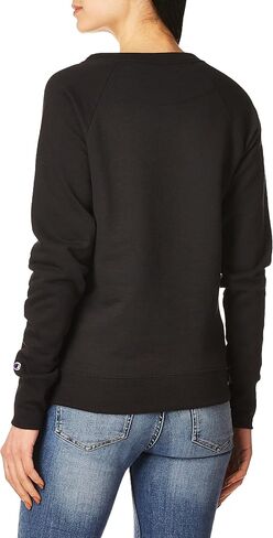 Champion Women's Powerblend Crew, Classic Script in Saudi Arabia