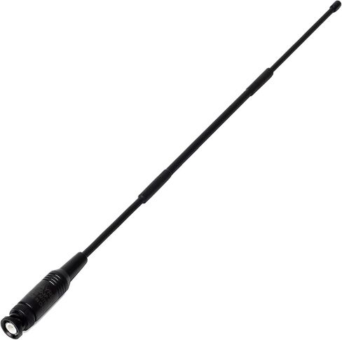TWAYRDIO 27MHz CB Radio Antenna Whip Handheld BNC Antenna Portable Replacement Compatible with Midland 75-822 75-785 MHS75 7W44 Cobra HH50WXST HH50 MRHH350FLT C75WXST Uniden BC75XLT PRO401HH BC125AT in Saudi Arabia