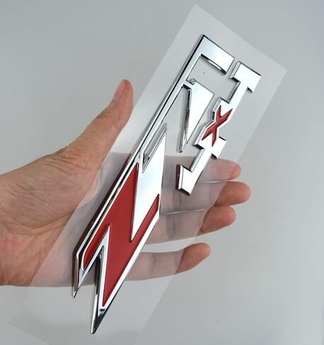 2pcs Z71 4x4 Emblems for GMC Chevy Silverado Sierra Tahoe Suburban New 1500 2500 3500 Decal (Chrome Red) in Saudi Arabia