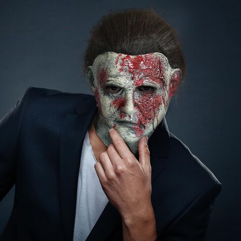 Thaodura Scary Mask, Halloween Latex Zombie Mask Full Head For Adults, Horror Cosplay Costume Props in Saudi Arabia