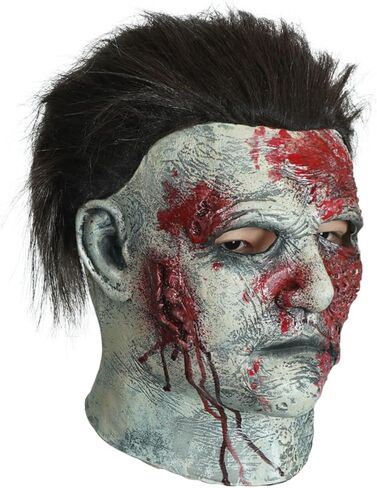Thaodura Scary Mask, Halloween Latex Zombie Mask Full Head For Adults, Horror Cosplay Costume Props in Saudi Arabia