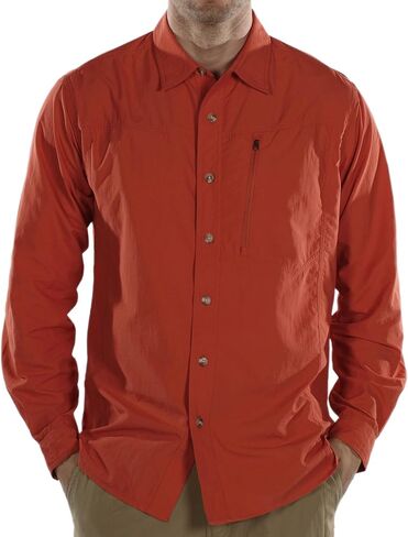 قميص GeoTrek'r بأكمام طويلة للرجال من ExOfficio in Kuwait