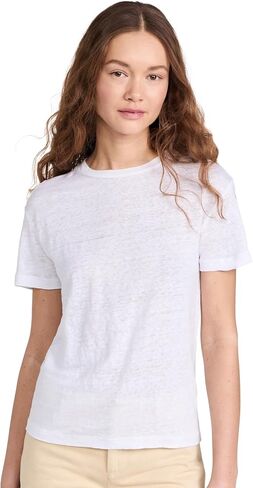 Vince Women's Drop Shoulder Crew Neck Top in Saudi Arabia
