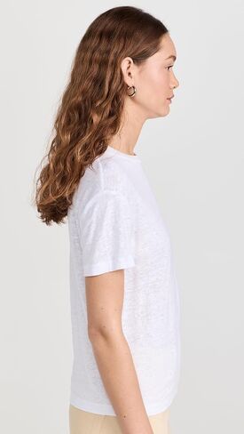 Vince Women's Drop Shoulder Crew Neck Top in Saudi Arabia