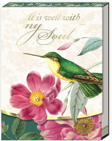 Punch Studio Nature's Grace Hummingbird، مفكرة جيب صغيرة، 75 صفحة (59263) in Saudi Arabia