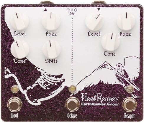 أجهزة EarthQuaker Hoof Reaper V2 Octave Fuzz، إصدار محدود بيربل سباركل in Kuwait