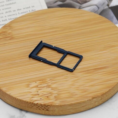 قطعتان من حامل بطاقة SIM المزدوجة وحامل بطاقة Micro SD مع دبوس SIM متوافق مع هاتف Huawei P30 Lite الإصدار الجديد 2020 باللون الأسود in Kuwait