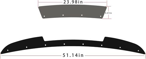 300SRT سبويلر ويكر بيل لكرايسلر 300 SRT 2005 2006 2007 2008 2009 2010 إضافة على غطاء الصندوق الخلفي بيل ويكر مع أداة ريفنوت in Kuwait