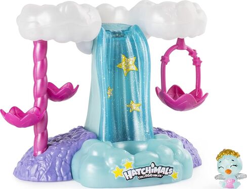Hatchimals Colleggtibles، مجموعة لعب الشلال مع الأضواء والموسم الرابع الحصري CollEGGtible، للأعمار من 5 سنوات فما فوق in Kuwait