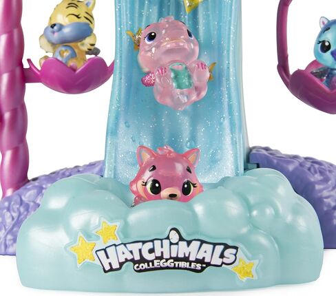 Hatchimals Colleggtibles، مجموعة لعب الشلال مع الأضواء والموسم الرابع الحصري CollEGGtible، للأعمار من 5 سنوات فما فوق in Kuwait