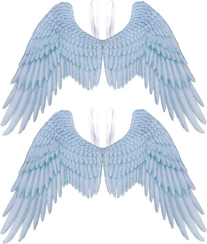 Alodidae Angel Wings Costume Halloween Party Cosplay Accessories | 3D Printed Non-Woven, Large Demon Bird Wing Costumes for Adults Women Men in Saudi Arabia
