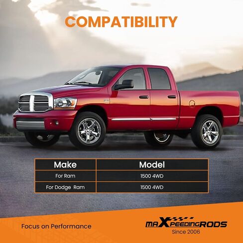 maXpeedingrods 5000 lbs Rear Air Suspension Bags Kit for Dodge Ram 1500 Standard 4WD 2019-2024 Air Spring Bag Kit in Saudi Arabia