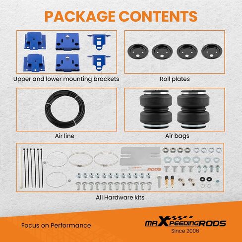 maXpeedingrods 5000 lbs Rear Air Suspension Bags Kit for Dodge Ram 1500 Standard 4WD 2019-2024 Air Spring Bag Kit in Saudi Arabia
