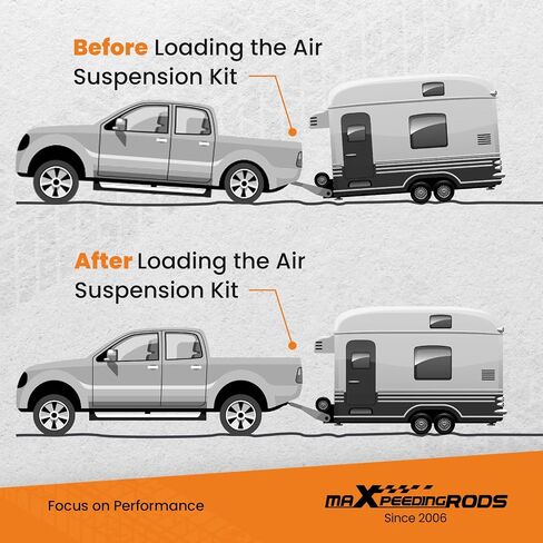 maXpeedingrods 5000 lbs Rear Air Suspension Bags Kit for Dodge Ram 1500 Standard 4WD 2019-2024 Air Spring Bag Kit in Saudi Arabia
