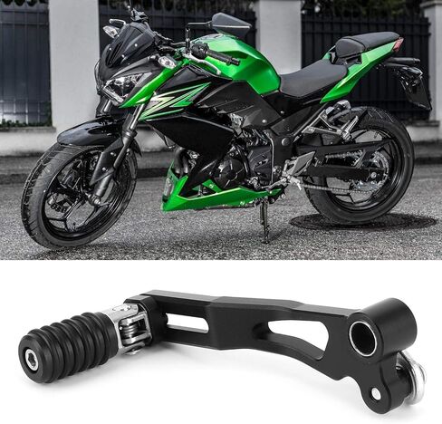 KIMISS Gear Shift Lever, Motorcycle Folding Gear Shifter Pedal Fit for Ninja 250R/300/Z250/Z300 in Saudi Arabia