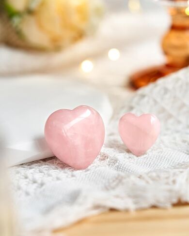 Mother Daughter Gift Heartfelt Connection Rose Quartz Crystal Set in Saudi Arabia