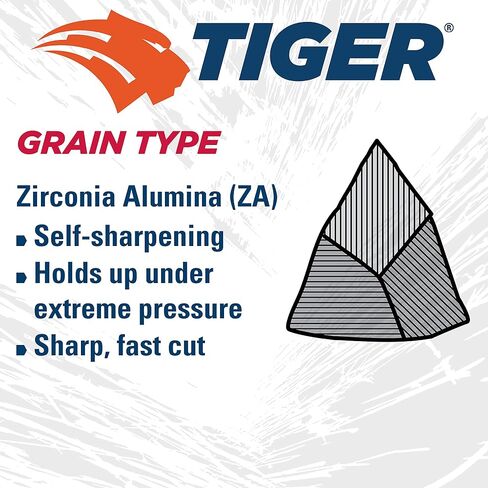 Weiler 58004 4-1/2" x 1mm Tiger ZIRC ULTRACUT النوع 1، Z60T، 7/8" A.H. in Saudi Arabia