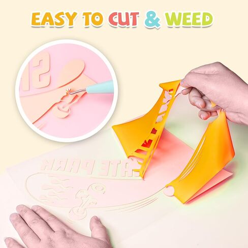 Puff Vinyl Heat Transfer, 18 Sheets, 12x10", 3D Puff Heat Transfer Vinyl in Kuwait